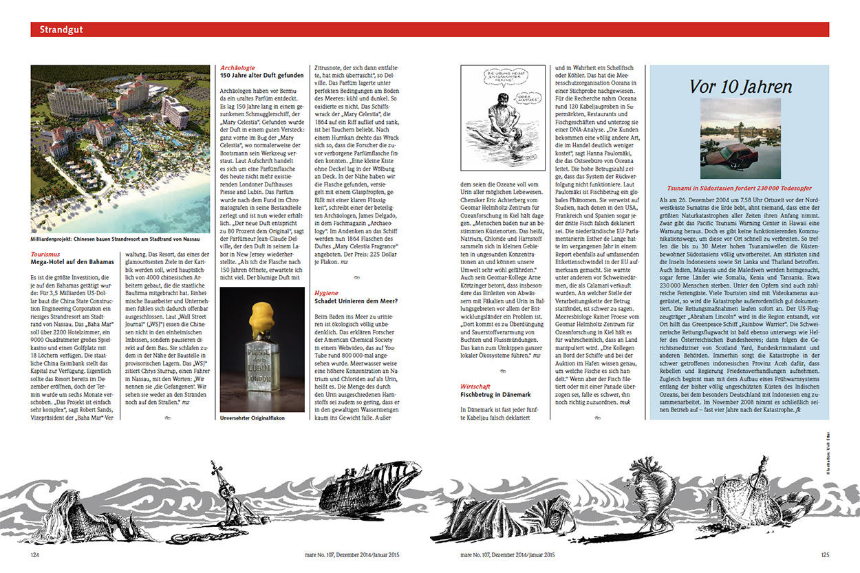 Neuigkeiten aus der Welt der Meere