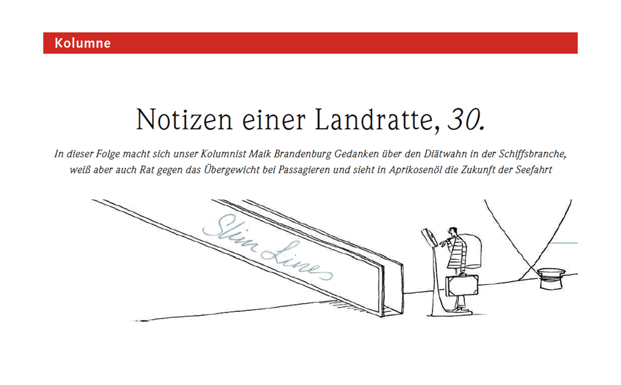Notizen einer Landratte, 30.