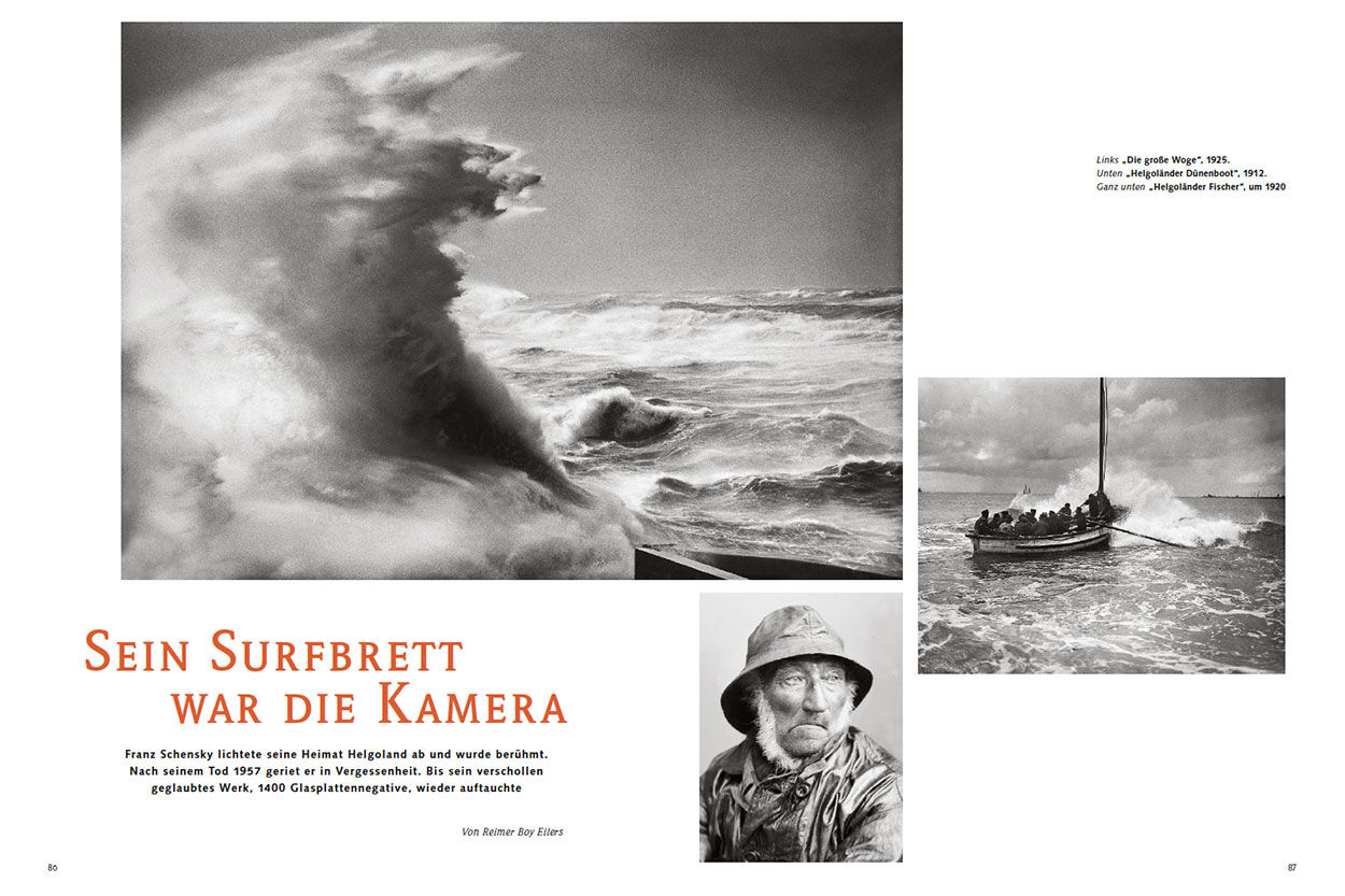 Sein Surfbrett war die Kamera