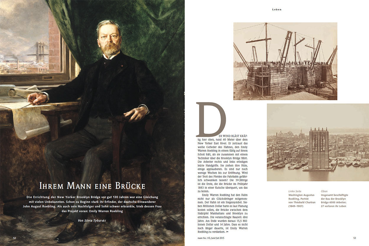 Ihrem Mann eine Brücke