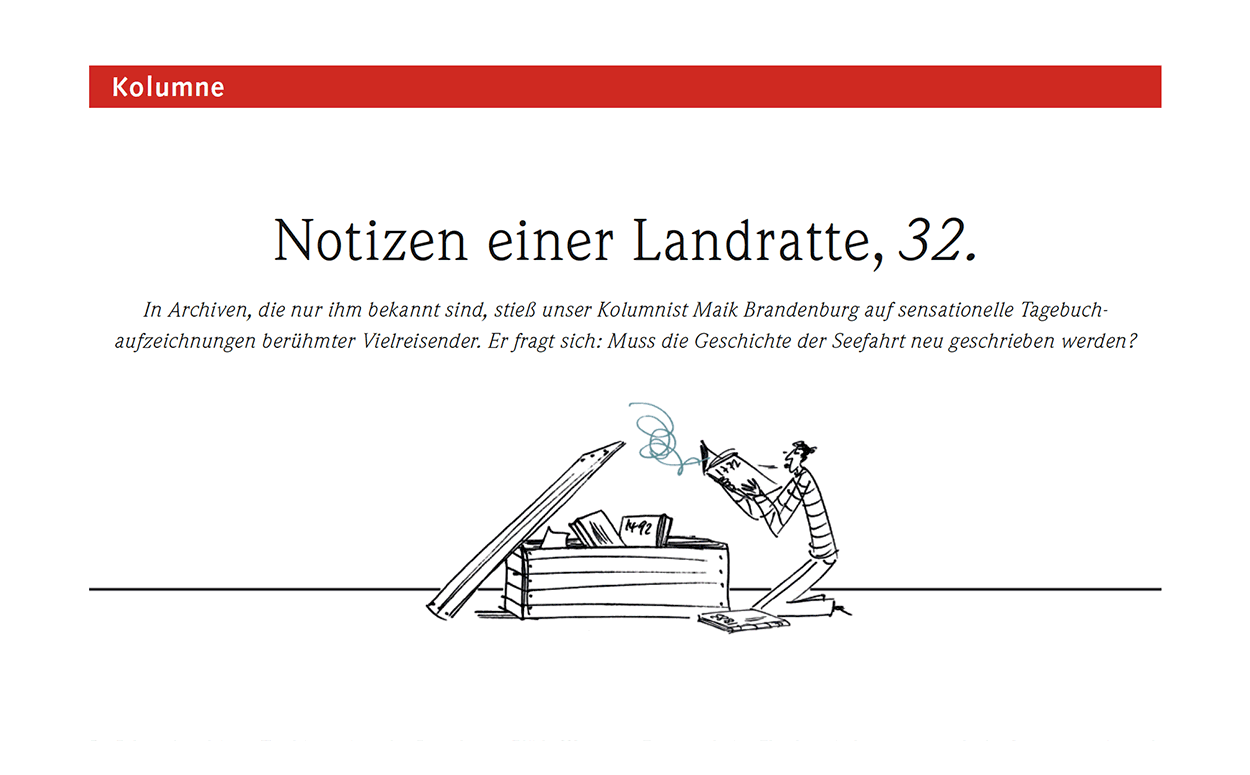 Notizen einer Landratte, 32.