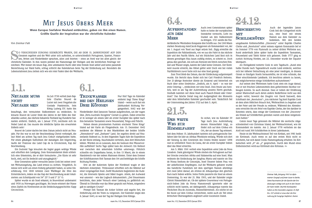 Mit Jesus übers Meer