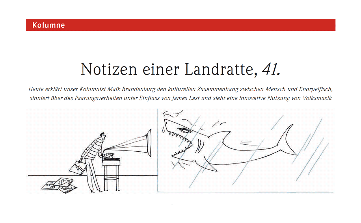 Notizen einer Landratte, 41.