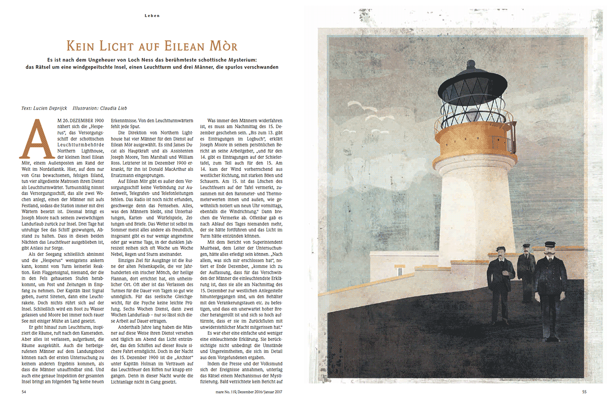 Kein Licht auf Eilean Mòr