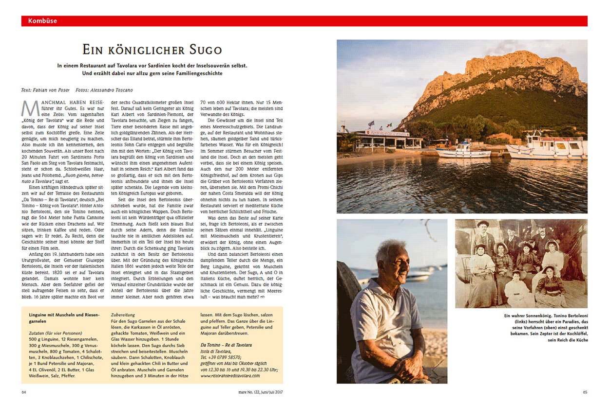 Ein königlicher Sugo