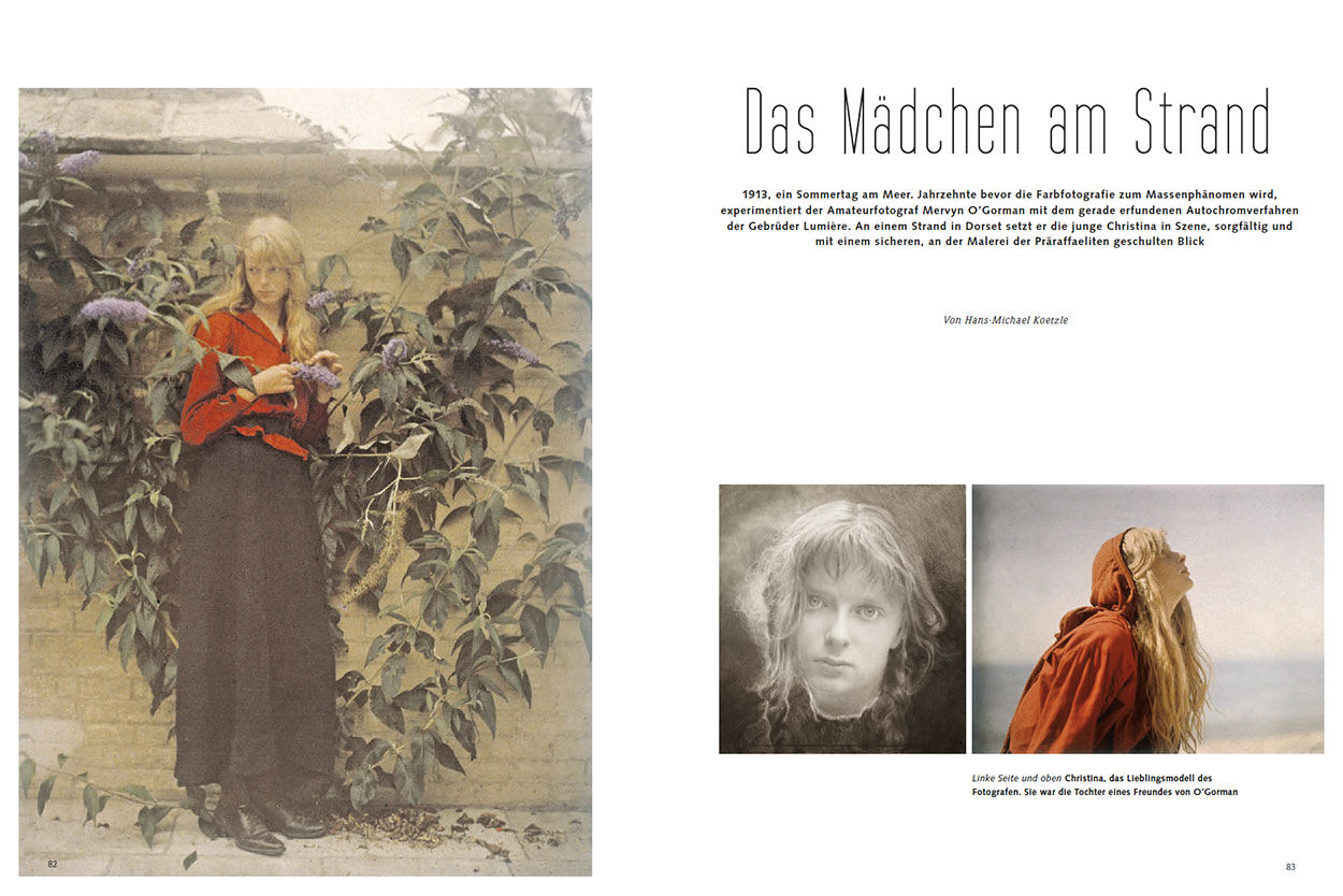 Das Mädchen am Strand