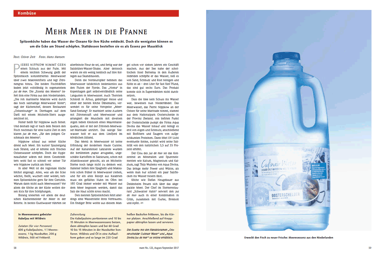 Mehr Meer in die Pfanne