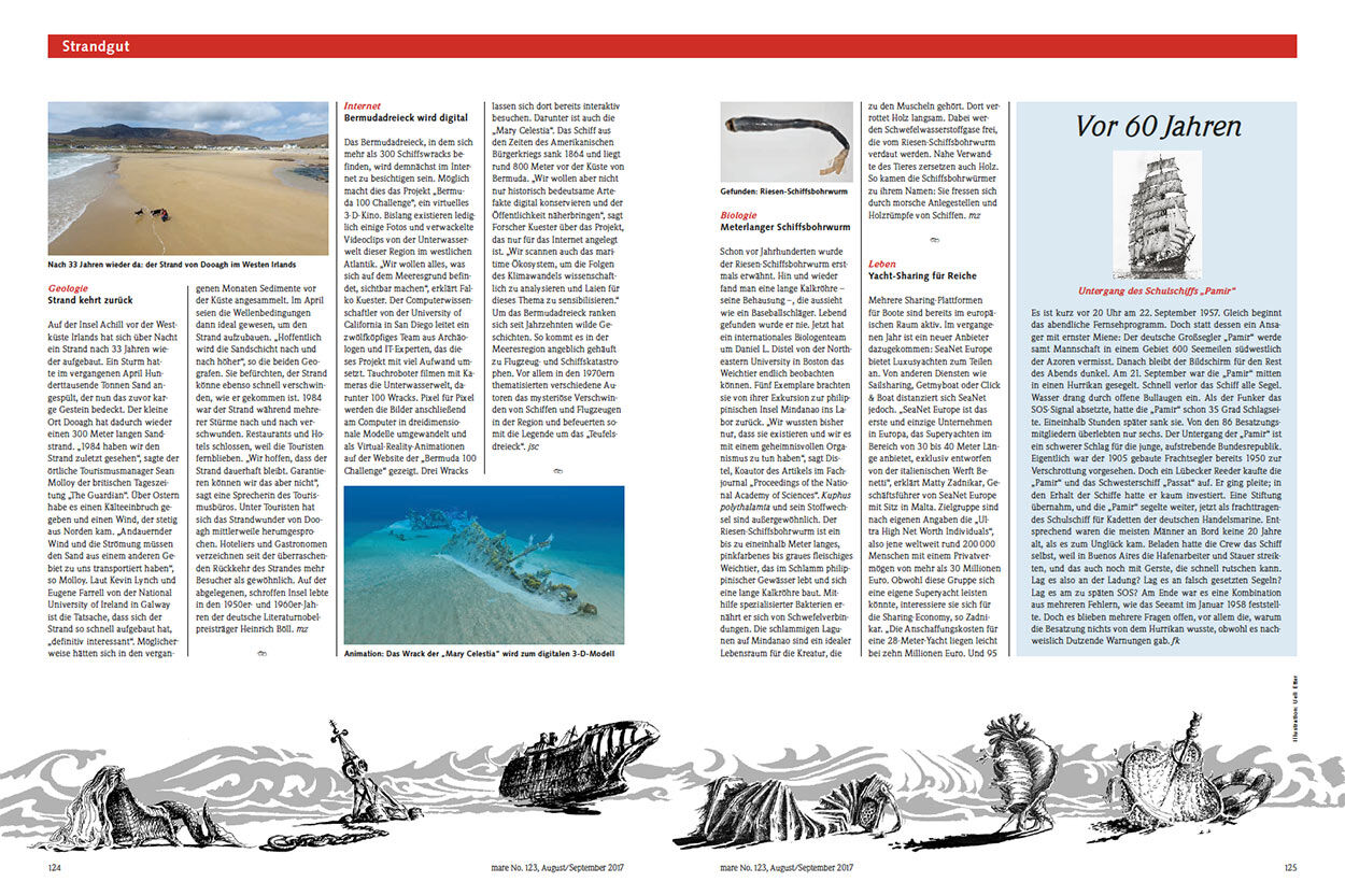 Neuigkeiten aus der Welt der Meere