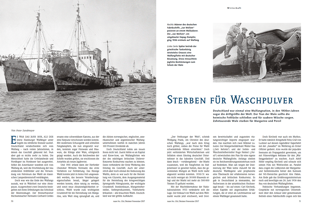 Sterben für Waschpulver