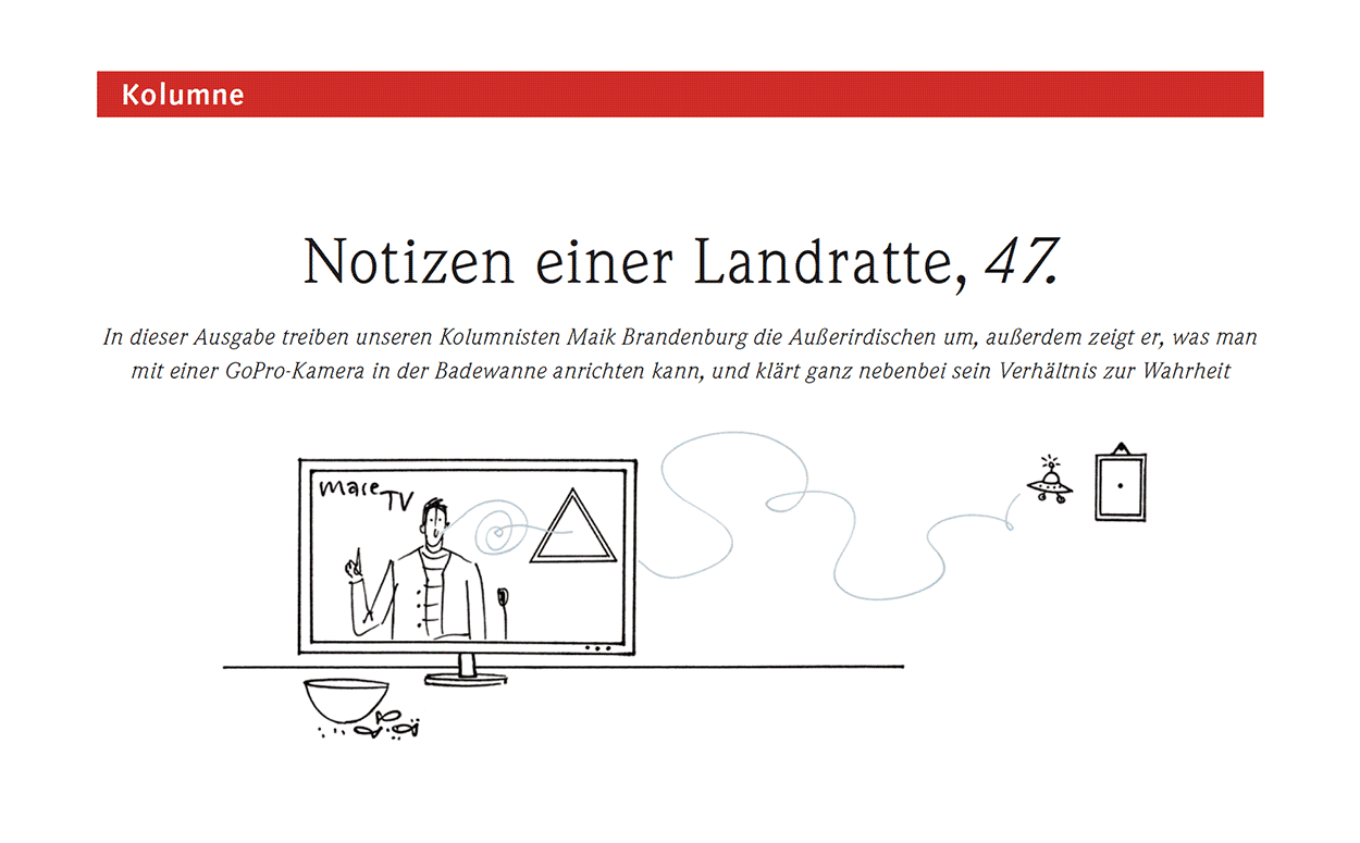 Notizen einer Landratte, 47.