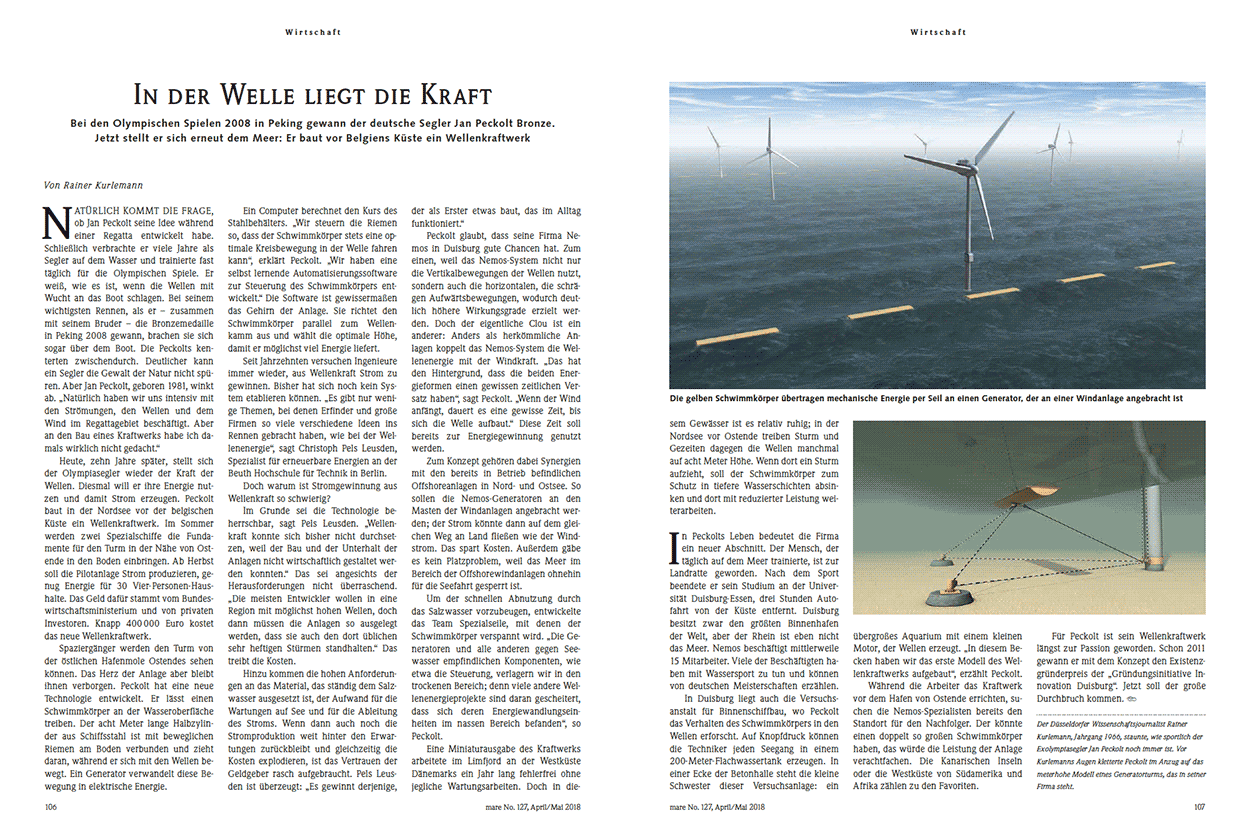 In der Welle liegt die Kraft