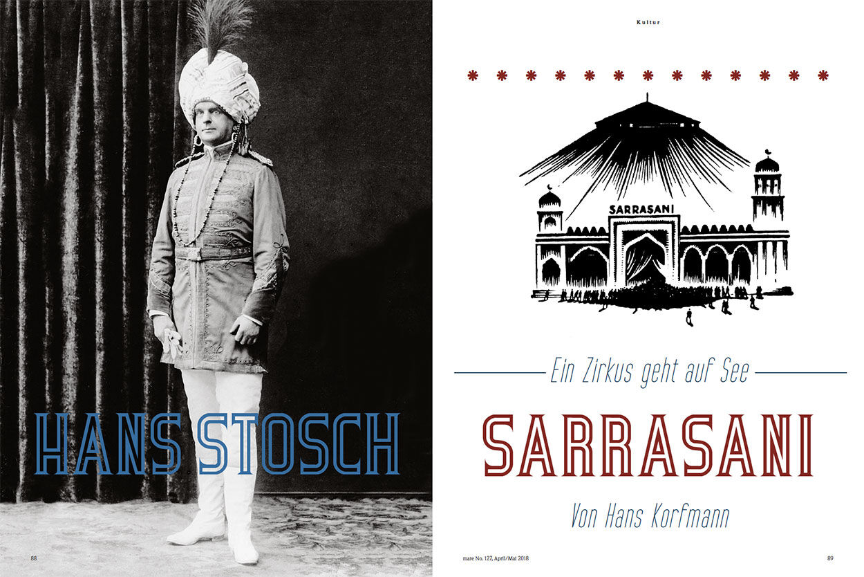 Ein Zirkus geht auf See