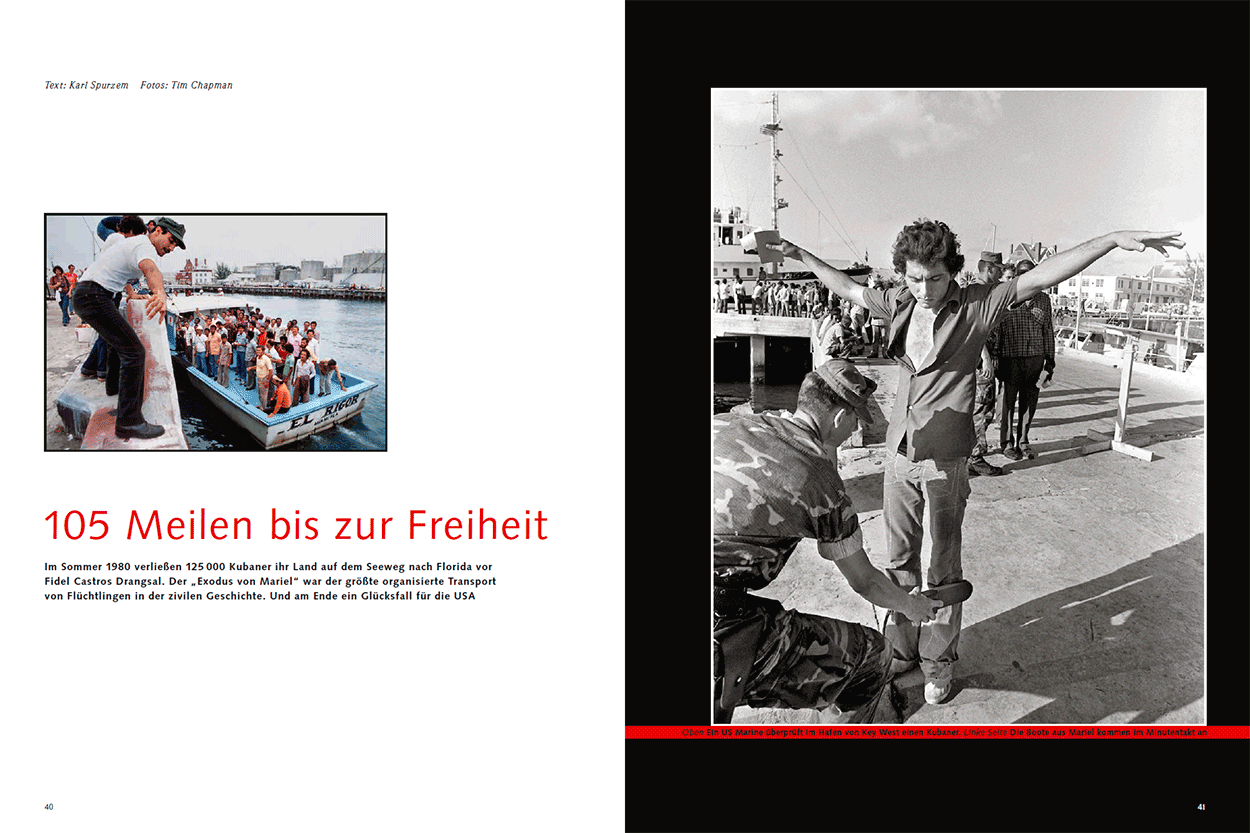 105 Meilen bis zur Freiheit