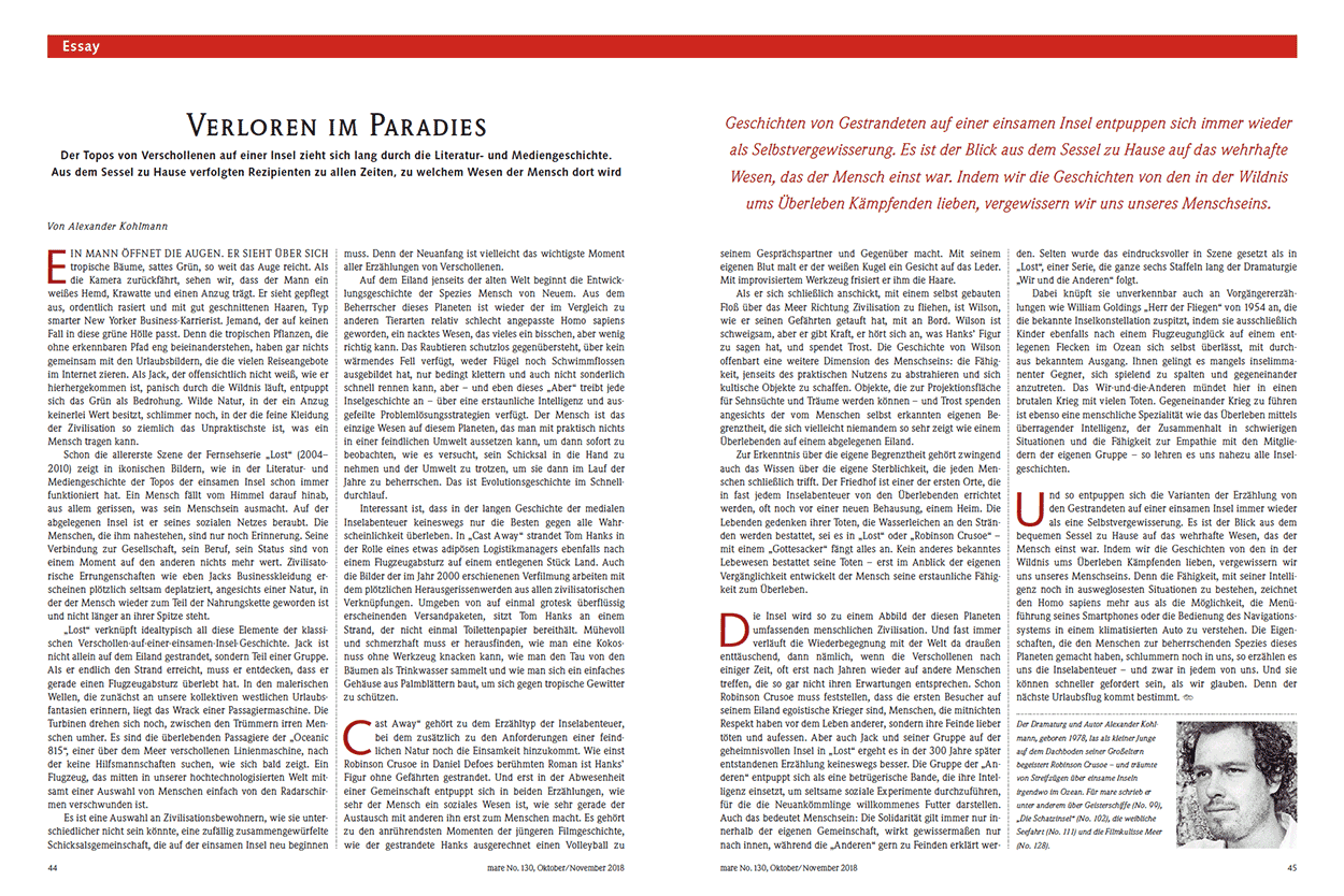 Verloren im Paradies