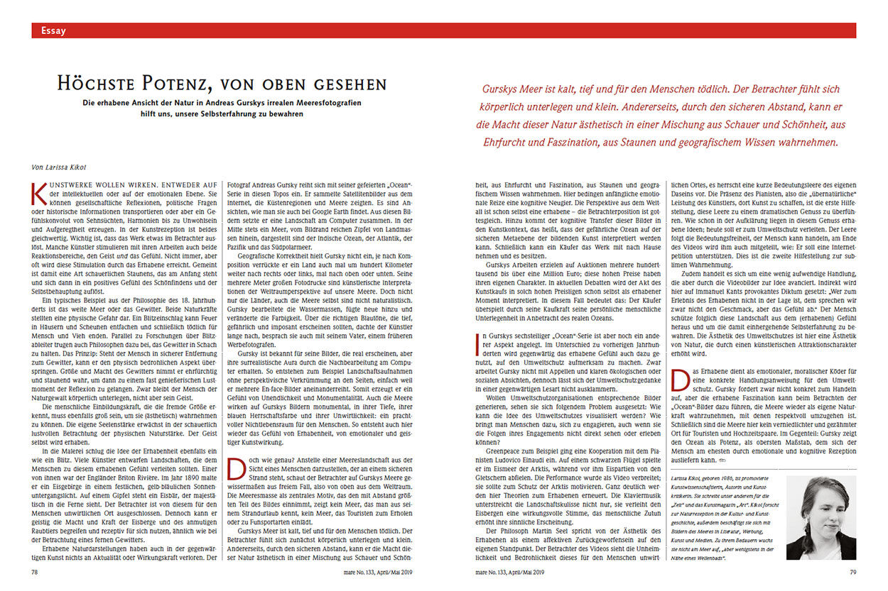 Höchste Potenz, von oben gesehen