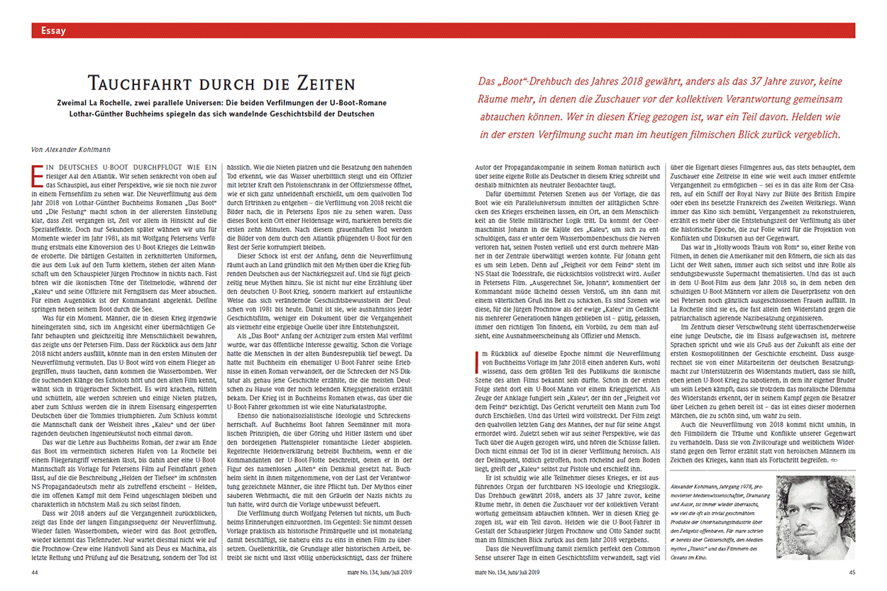 Tauchfahrt durch die Zeiten