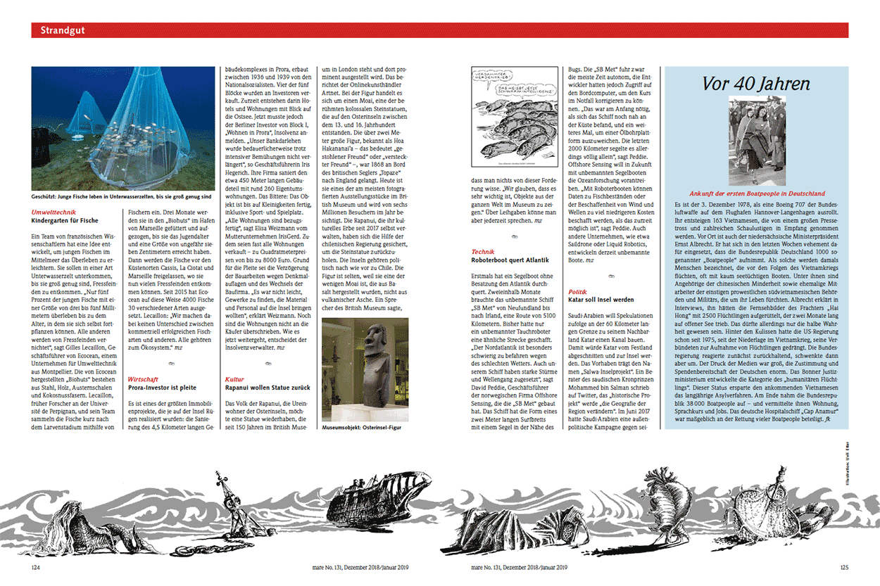 Neuigkeiten aus der Welt der Meere