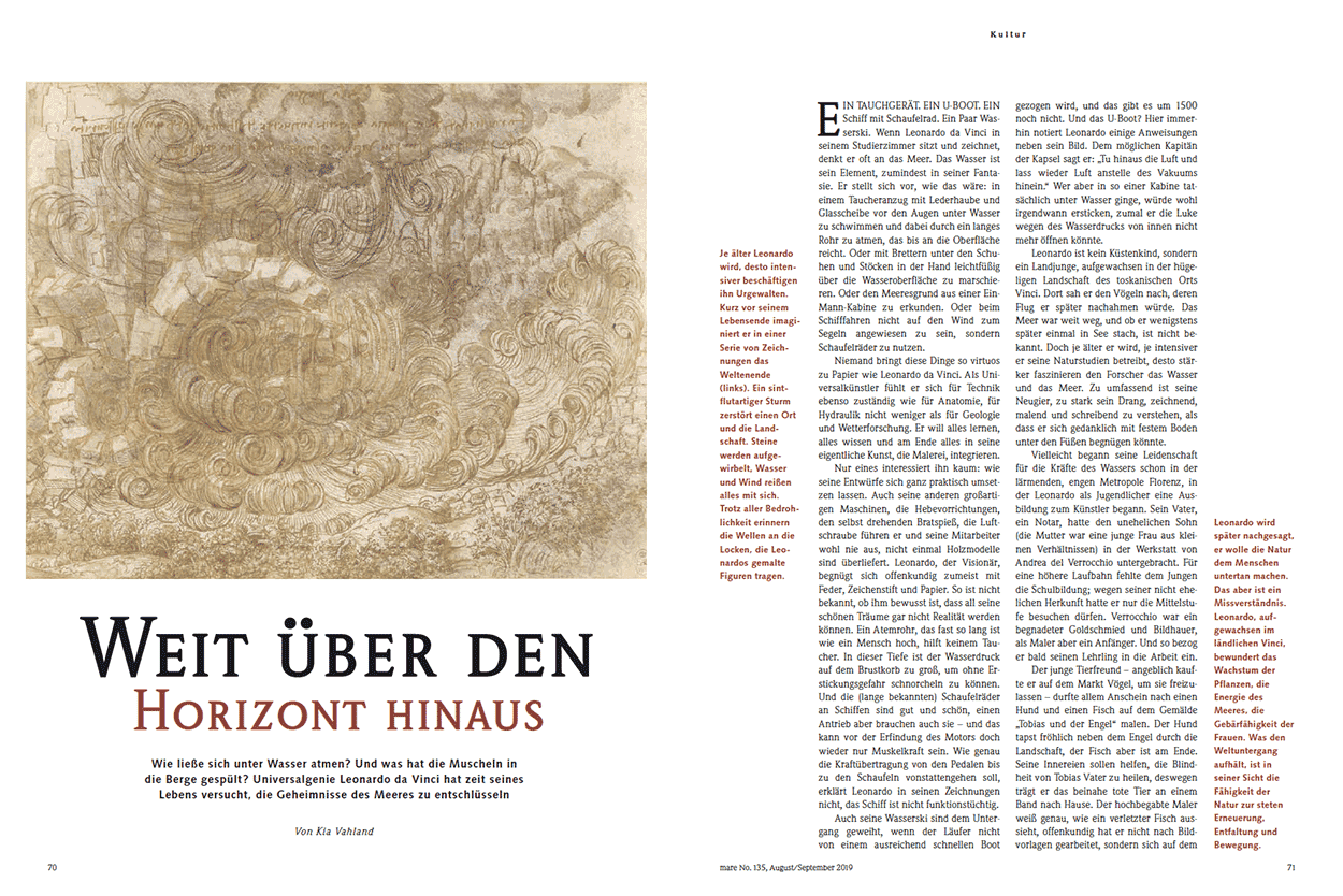 Weit über den Horizont hinaus