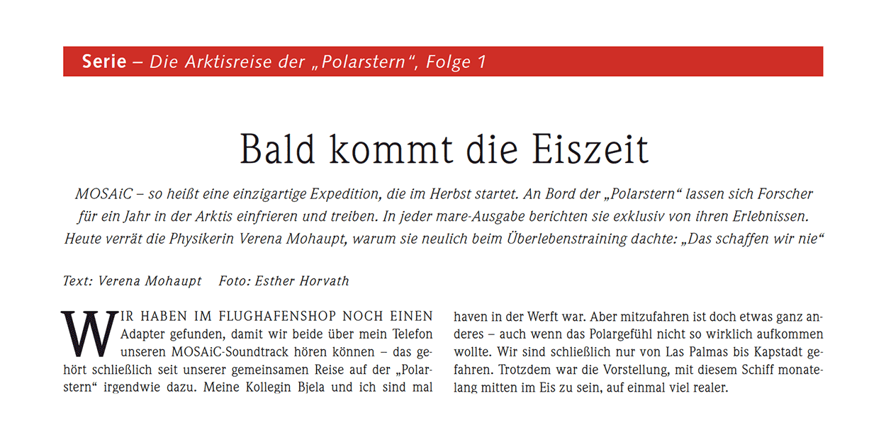 Folge 1: Bald kommt die Eiszeit