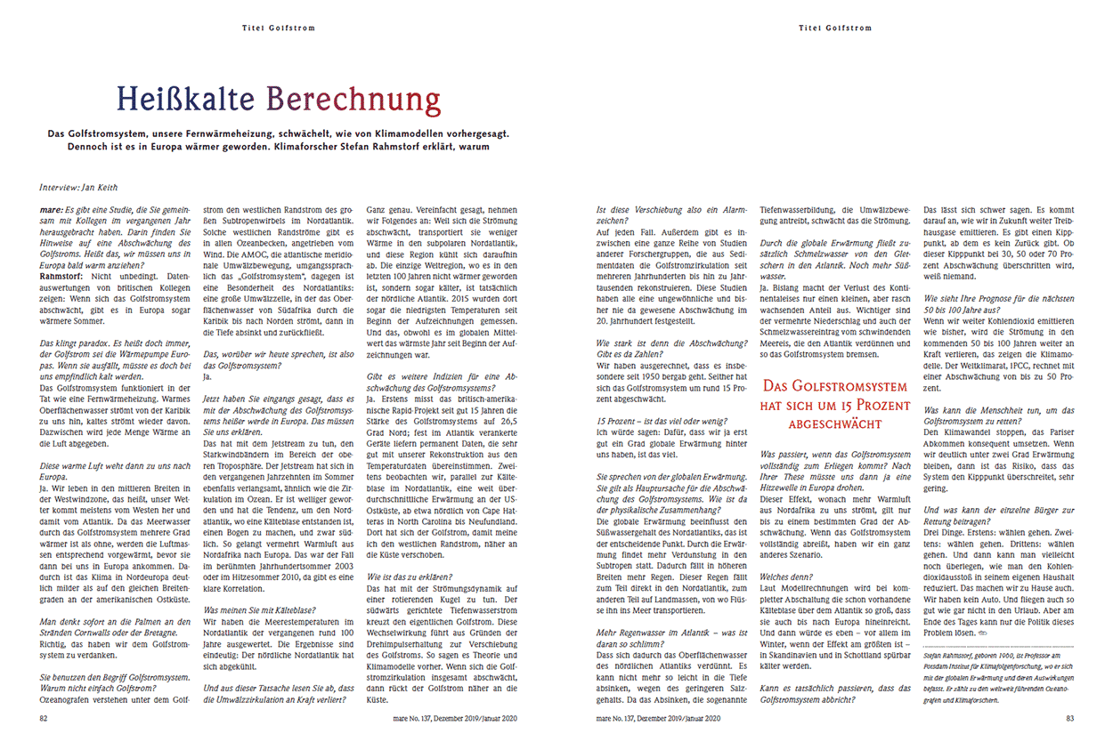 Heisskalte Berechnung