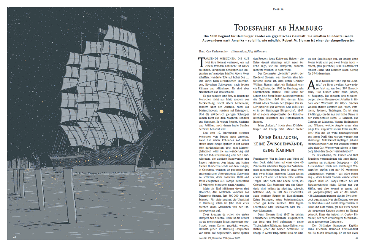 Todesfahrt ab Hamburg