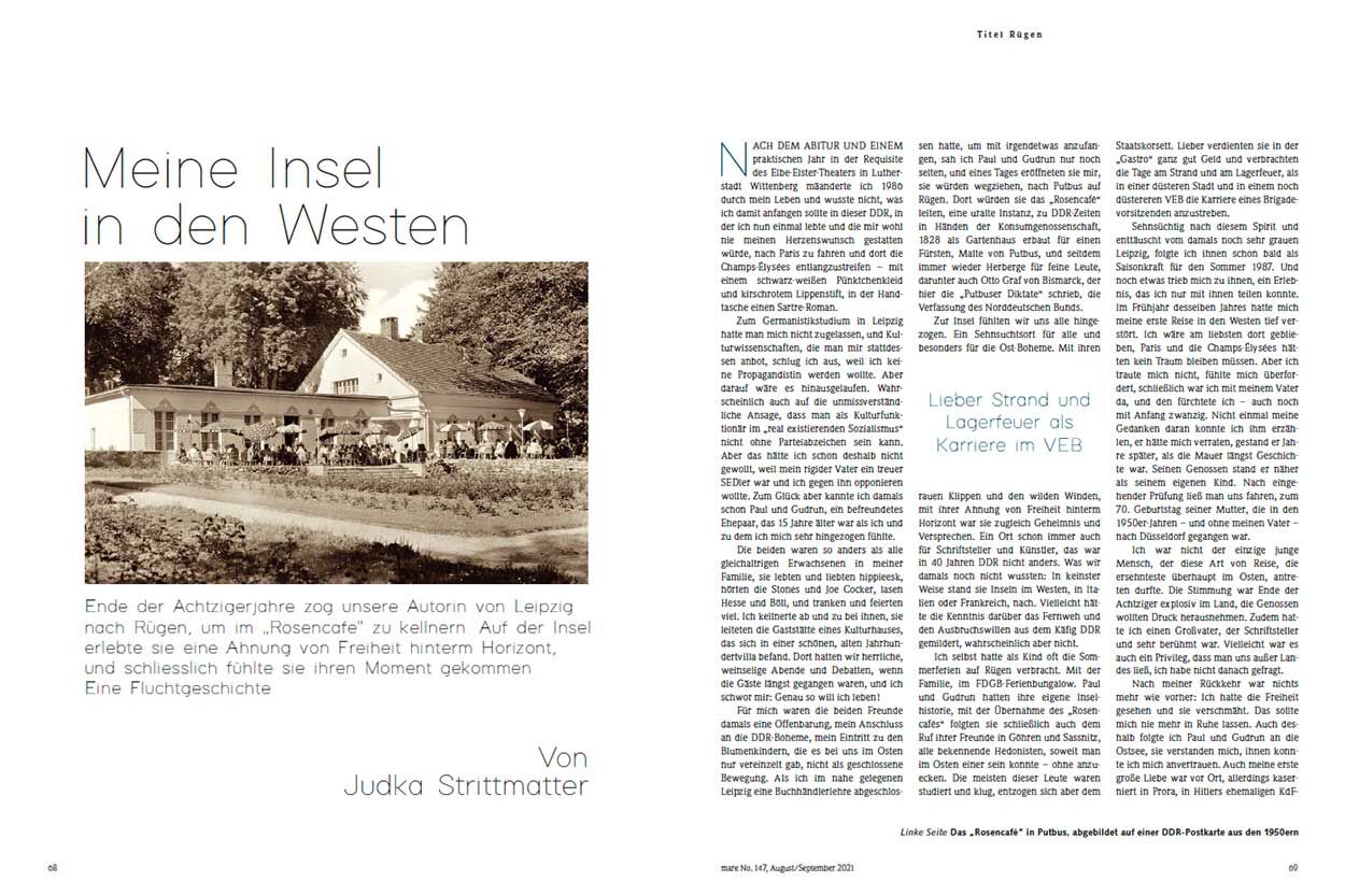 Meine Insel in den Westen