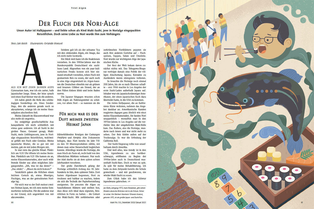 Der Fluch der Nori-Alge