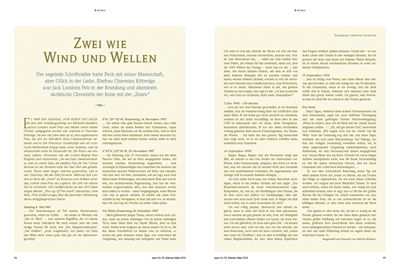 Zwei wie Wind und Wellen