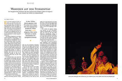 Wanderer auf dem Sternenpfad