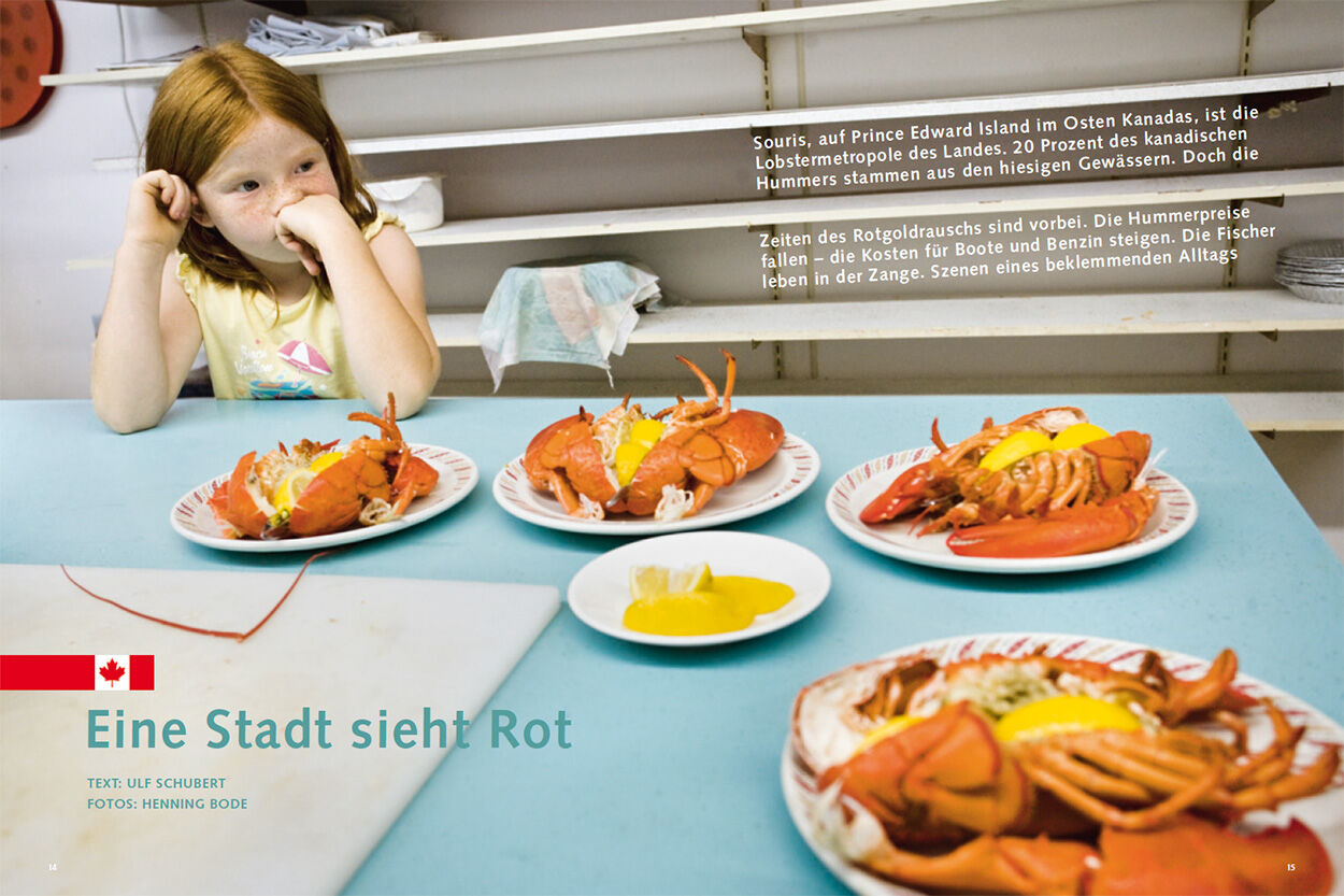 Kanada: Eine Stadt sieht rot