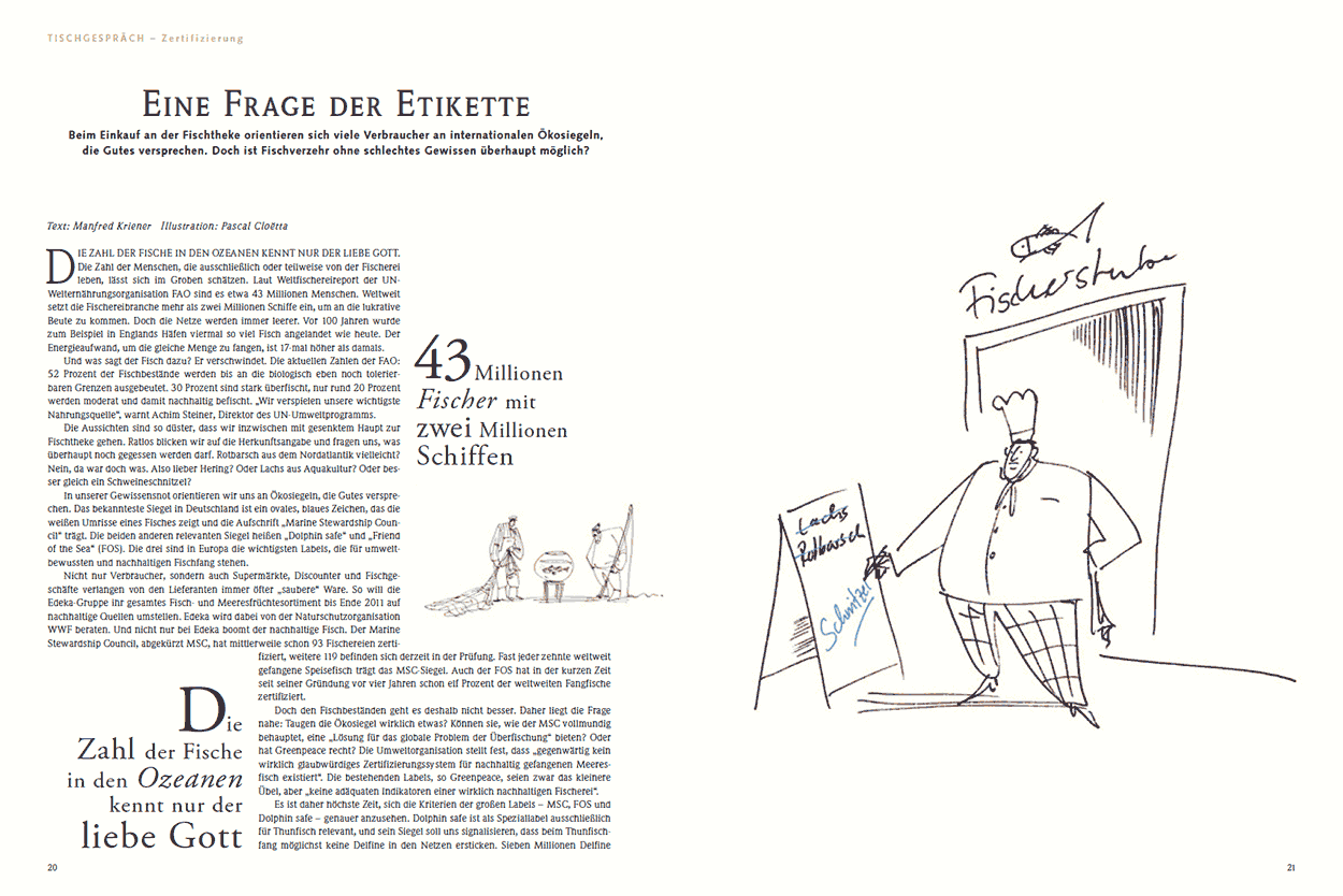 Eine Frage der Etikette