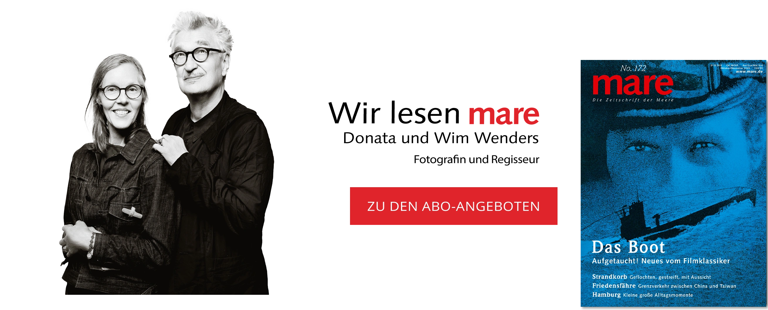 Donata und Wim Wenders