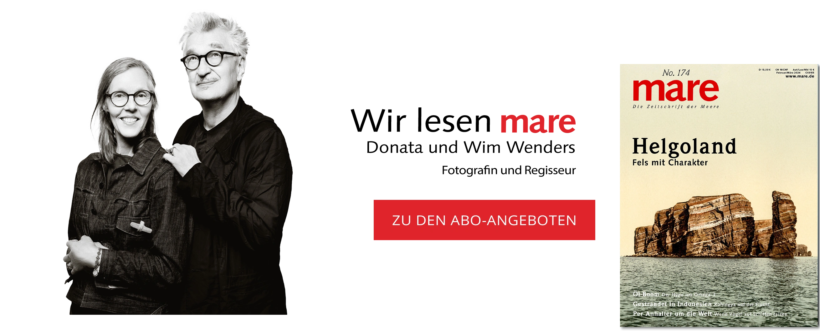 Donata und Wim Wenders