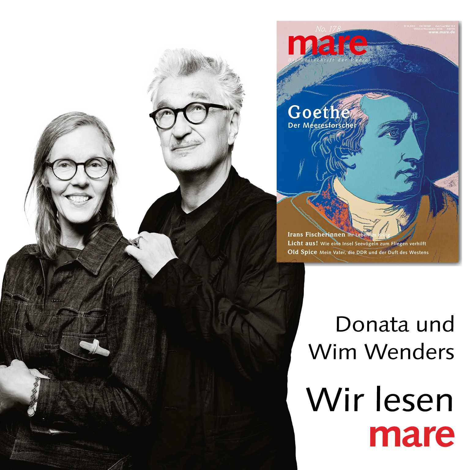 Donata und Wim Wenders